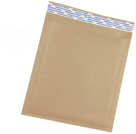 Brown kraft bubble mailers